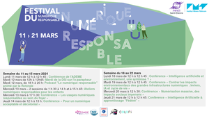 Conférence « Intelligence artificielle et environnement, une symbiose ? » - Festival du Numérique Responsable