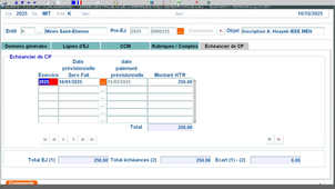 [SIREPA] modifier DA prestations (Demande d'Achat)