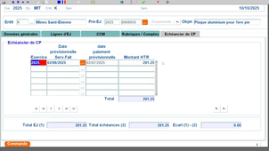 [SIREPA] modifier une DA fournitures (Demande d'Achat)