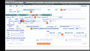 [SIREPA] création SF (Service Fait)