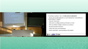 Conférence de Guillaume Millet : Inactivité physique et sédentarité : les nouveaux ennemis